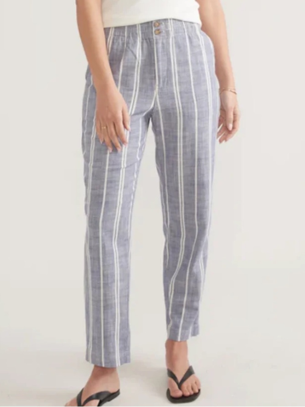 Marine Layer Blue Stripe Pants